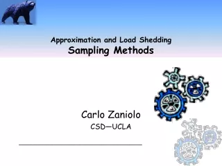 Approximation and Load Shedding Sampling Methods