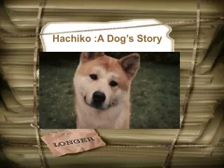 Hachiko :A Dog’s Story