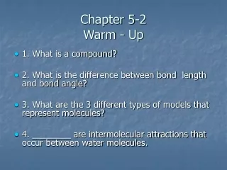 Chapter 5-2  Warm - Up