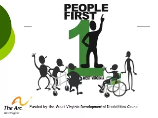 Funded by the West Virginia Developmental Disabilities Council