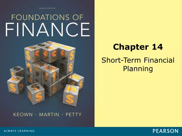 chapter 14 short term financial planning