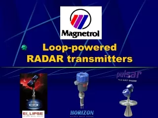 Loop-powered  RADAR transmitters