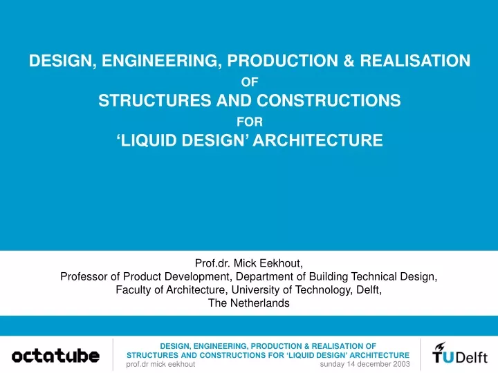 design engineering production realisation