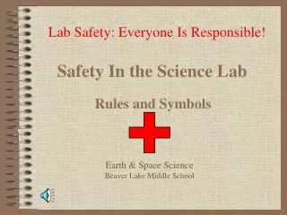 Safety In the Science Lab