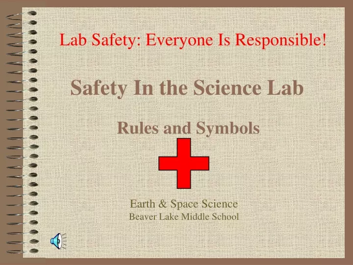 safety in the science lab