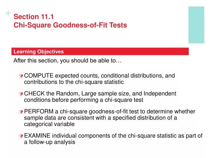 section 11 1 chi square goodness of fit tests