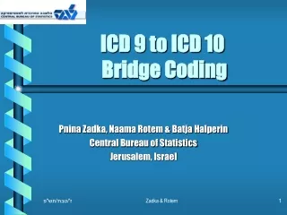 ICD 9 to ICD 10  Bridge Coding