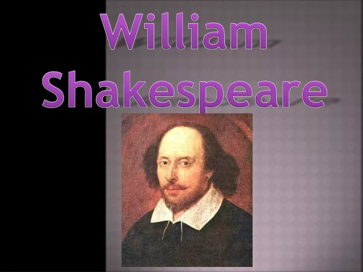 william shakespeare