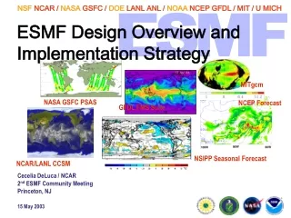ESMF Design Overview and Implementation Strategy