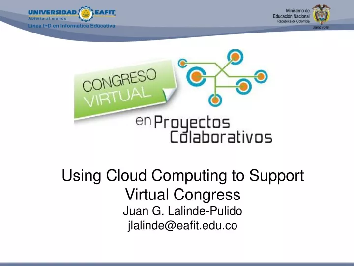 using cloud computing to support virtual congress