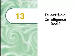 Is Artificial Intelligence Real?