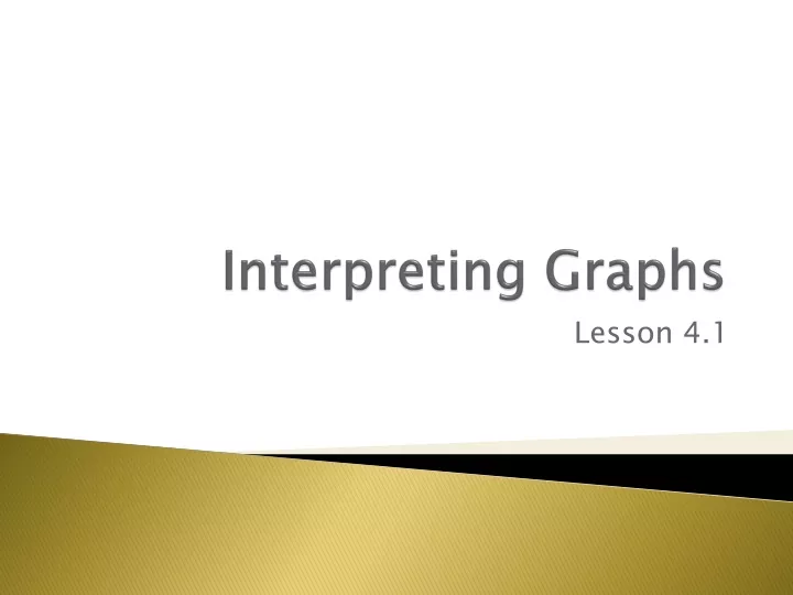 interpreting graphs