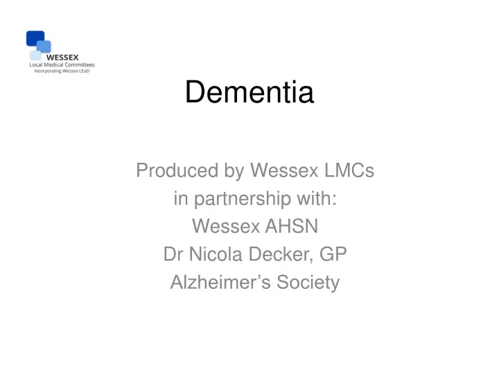 dementia