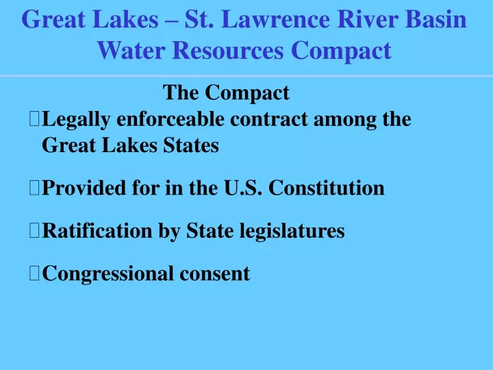 great lakes st lawrence river basin water
