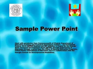 Sample Power Point