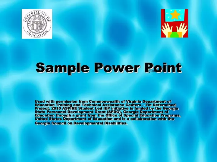 sample power point