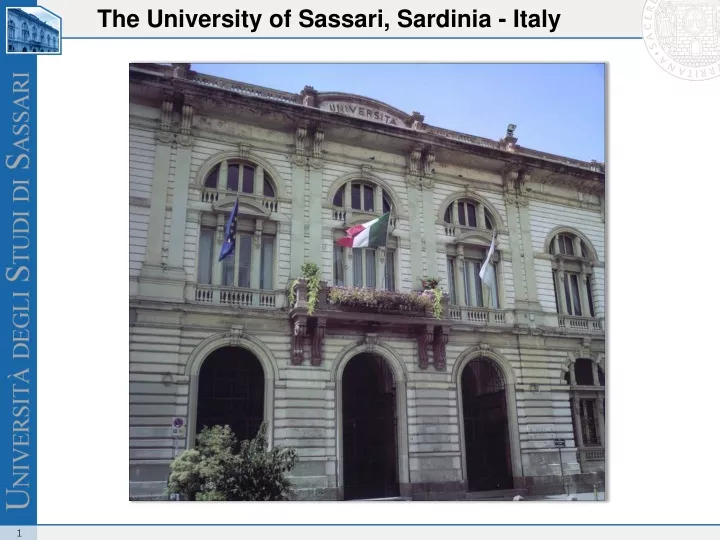 the university of sassari sardinia italy