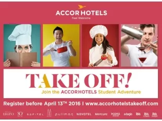 “Take Off !  Join the  AccorHotels  Student Adventure ”