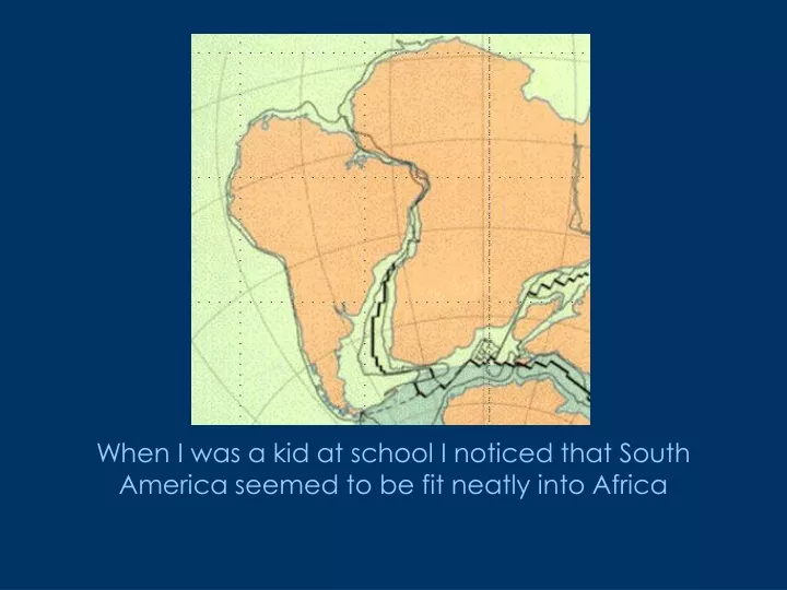 when i was a kid at school i noticed that south