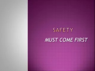 Safety