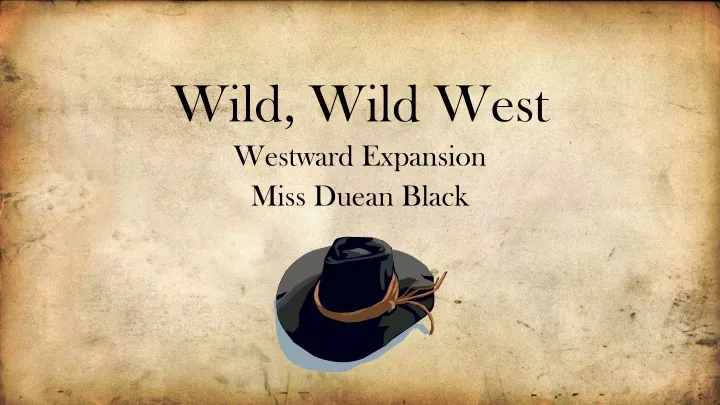 wild wild west
