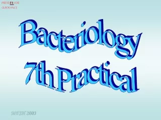 Bacteriology 7th Practical