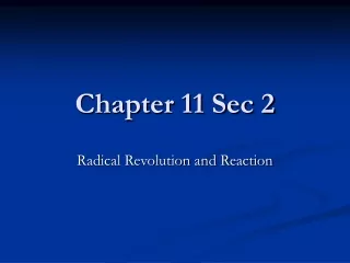 Chapter 11 Sec 2