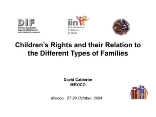 Children’s Rights and their Relation to the Different Types of Families