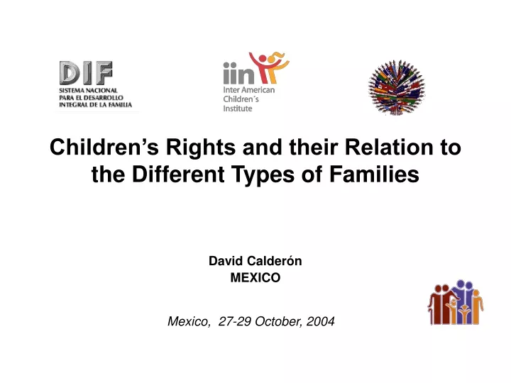 children s rights and their relation to the different types of families