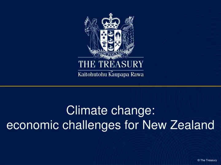 climate change economic challenges for new zealand