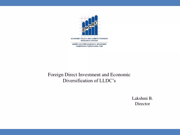 foreign direct investment and economic