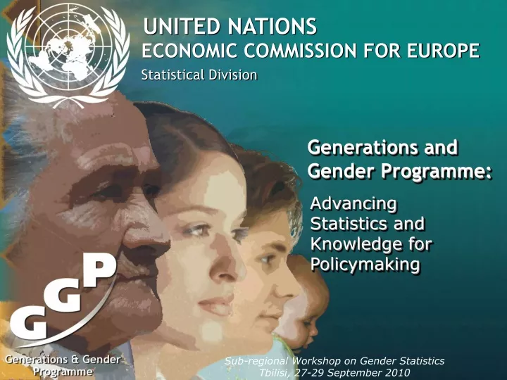 generations and gender programme