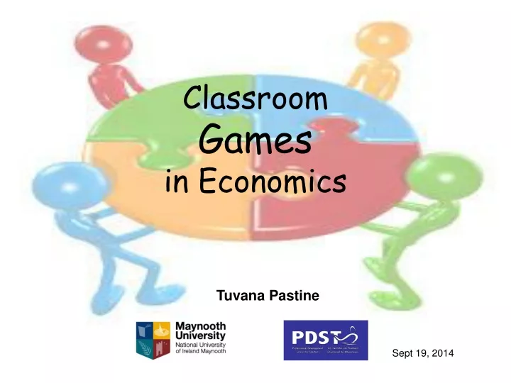 classroom games in economics