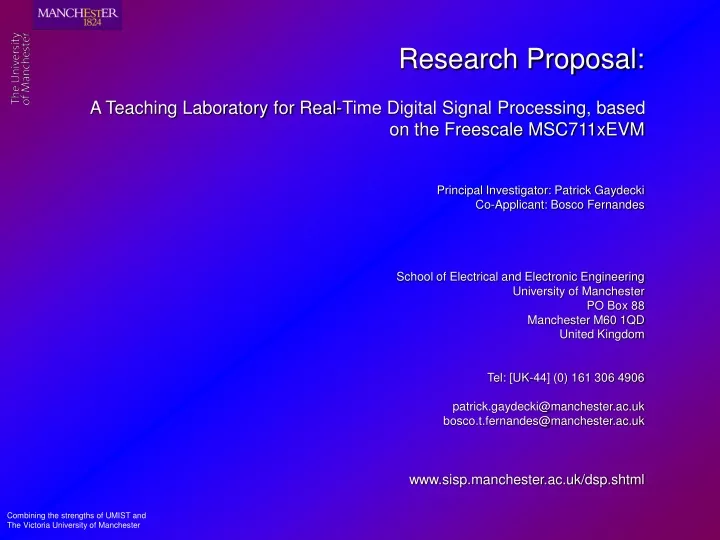 research proposal a teaching laboratory for real