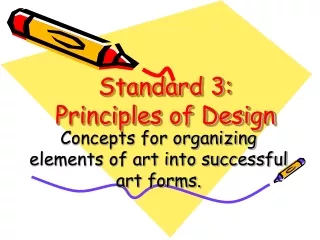 Standard 3: Principles of Design