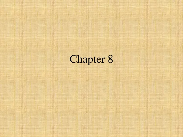 chapter 8