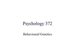 Psychology 372