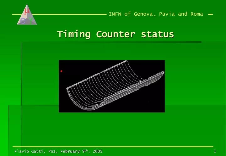 timing counter status