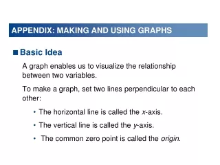 APPENDIX: MAKING AND USING GRAPHS