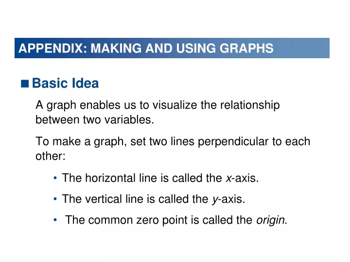 appendix making and using graphs
