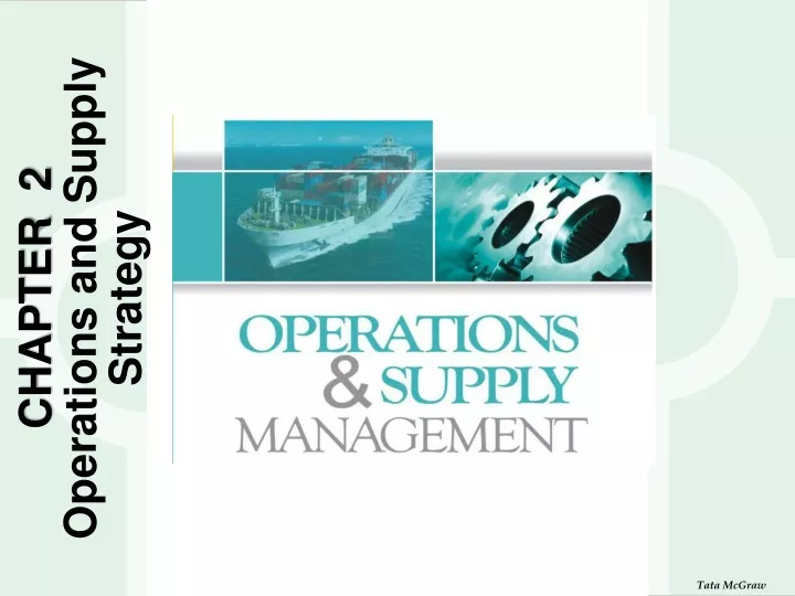 chapter 2 operations and supply strategy