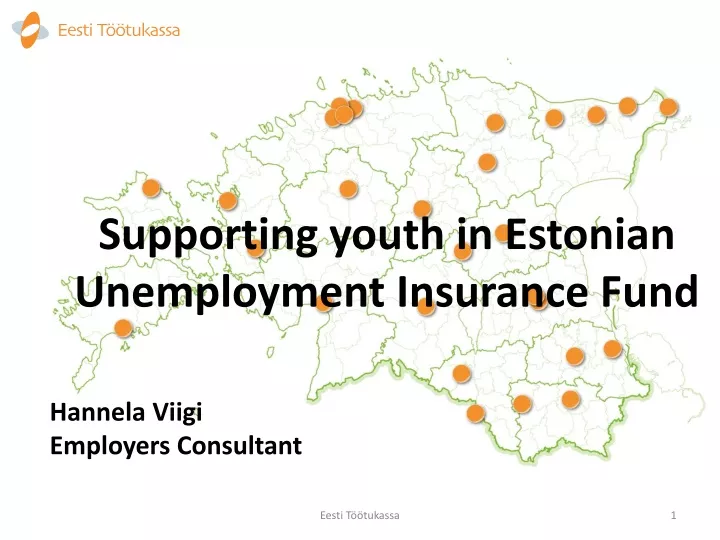 supporting youth in estonian unemployment insurance fund