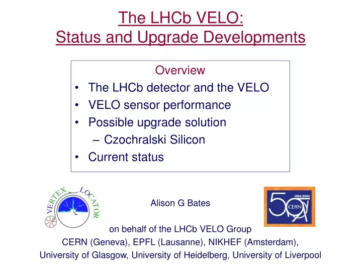 the lhcb velo status and upgrade developments