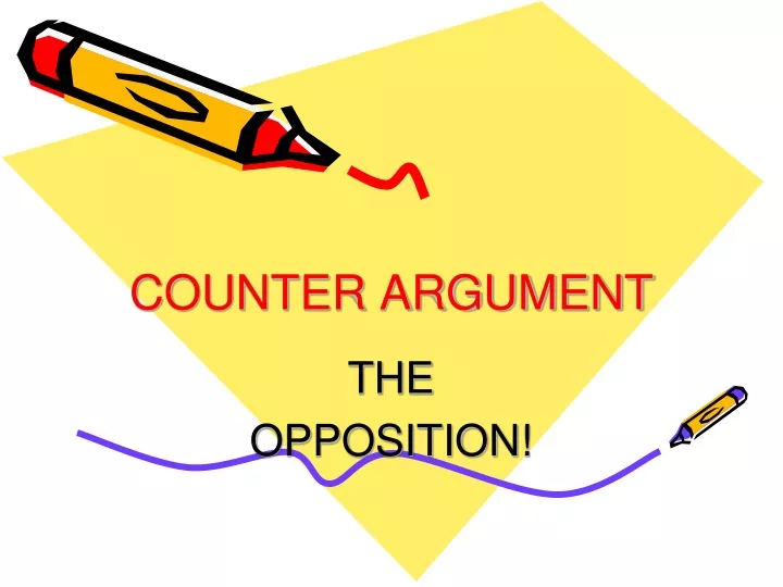 counter argument
