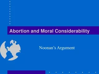 Abortion and Moral Considerability