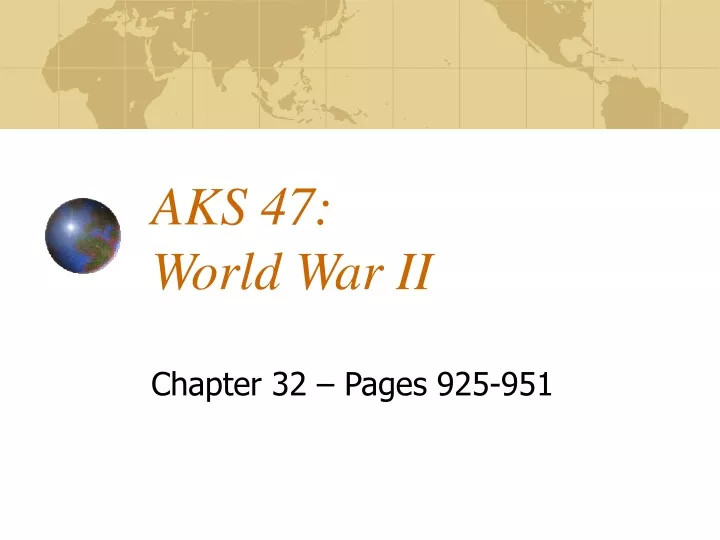 aks 47 world war ii