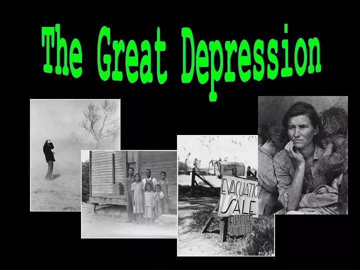 the great depression