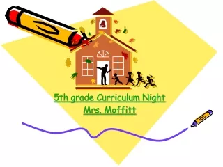 5th grade Curriculum Night Mrs. Moffitt