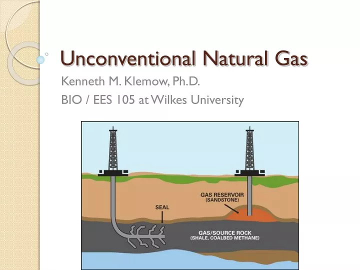 unconventional natural gas