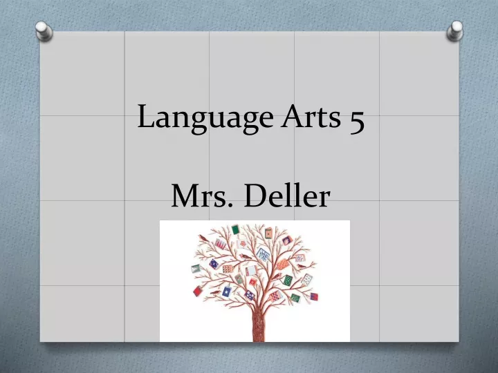language arts 5 mrs deller